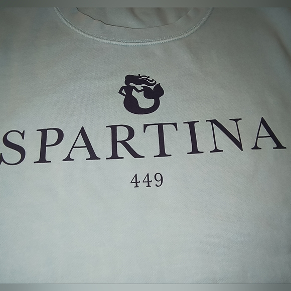 Spartina 449 Mint Mermaid Sweatshirt Limited Edition Size Medium - Picture 4 of 10